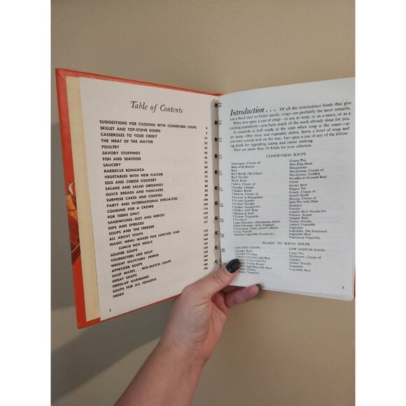 Campbell Soup Cooking With Soup CookBook 1974 - Picture 2 of 5